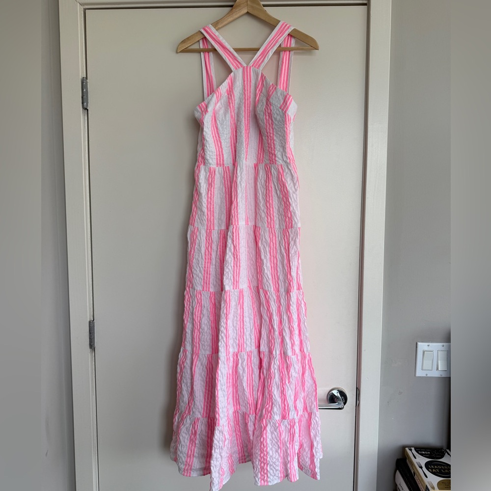 Lilly Pulitzer Jenette Striped Tiered Maxi Dress
